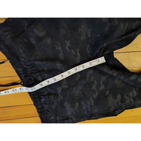 Bevy Flog Shely Jogger Pants Womens Size 30 Blue Camouflage Drawstring - Picture 6 of 10